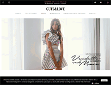 Tablet Screenshot of gutsandlove.com